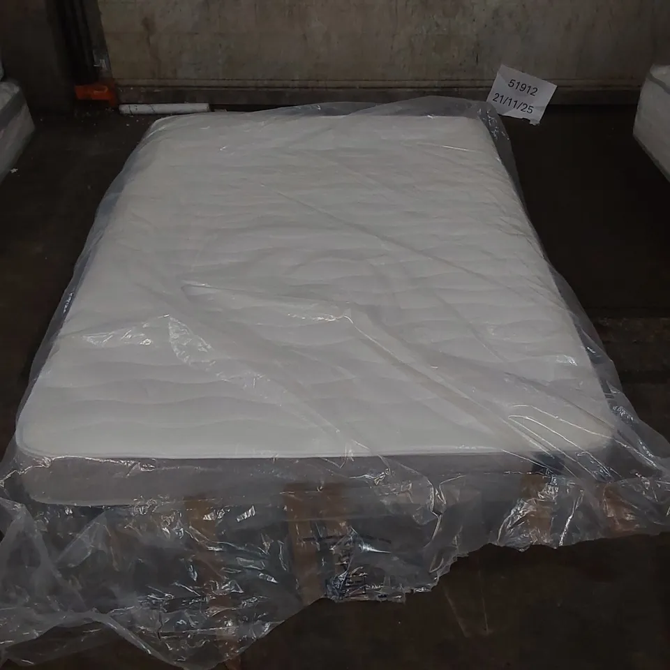 QUALITY BAGGED SERENITY HYBRID TRIO MEMORY FOAM MATTRESS - 4'6 DOUBLE