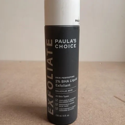 PAULA'S CHOICE EXFOLIATE SKIN PERFECTING 2% BHA LIQUID EXFOLIANT (236ML)