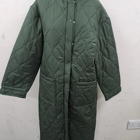 .OBJECT GREEN QUILTED JACKET - 28