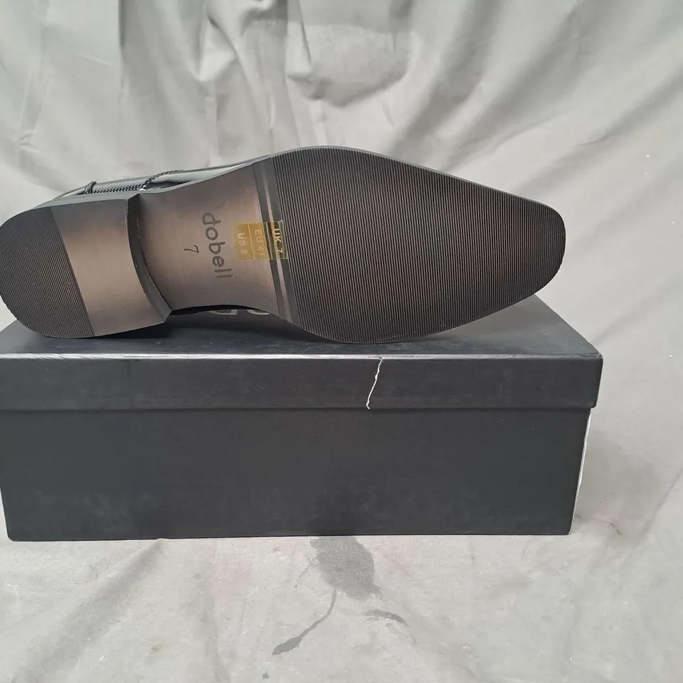 DOBELL CONTEMPORARY OXFORD DRESS SHOES IN BLACK SIZE 7