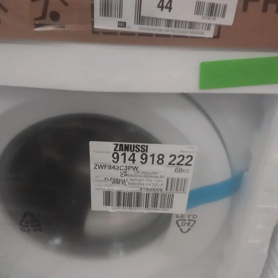 ZANUSSI ZWF842C3PW WASHING MACHINE RRP £434.00