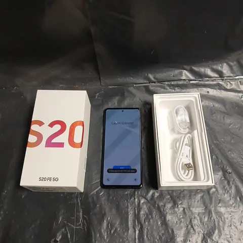 SAMSUNG GALAXY S20 FE 5G SMARTPHONE – COSMIC BLUE (BOXED)
