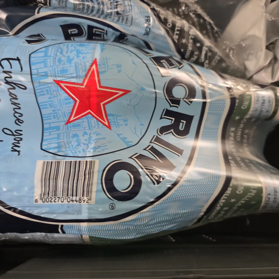 APPROXIMATELY 6 ASSORTED FOOD & DRINK ITEMS TO INCLUDE - ADRIATIC QUEEN TUNA , OVERHERD OAT DRINK POWDER , S.PELLEGRINO ETC