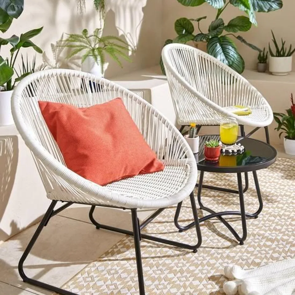 BOXED NOODLE BISTRO SET, WHITE (1 BOX) RRP £200