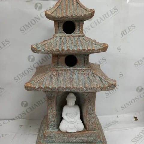 MY GARDEN STORIES SOLAR LED BUDDHA PAGODA
