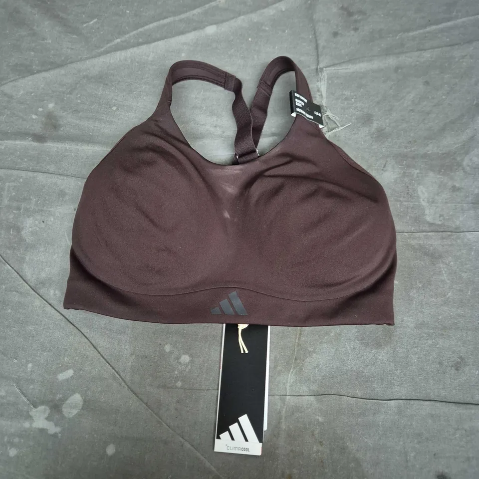 ADIDAS SPORTS BRA IN BROWN - SCD