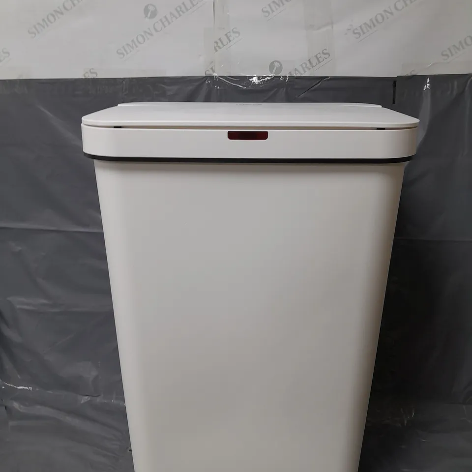 BOXED TOWER 50 LITRE SENSOR BIN IN WHITE RRP £49.99