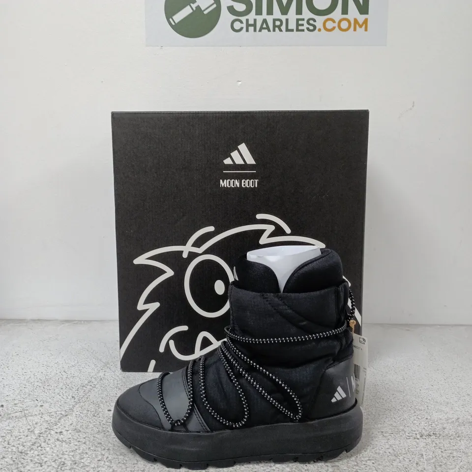 ADIDAS SPORTSWEAR WOMEN'S X MOONBOOT ACE TRAINERS - BLACK SIZE UK 5
