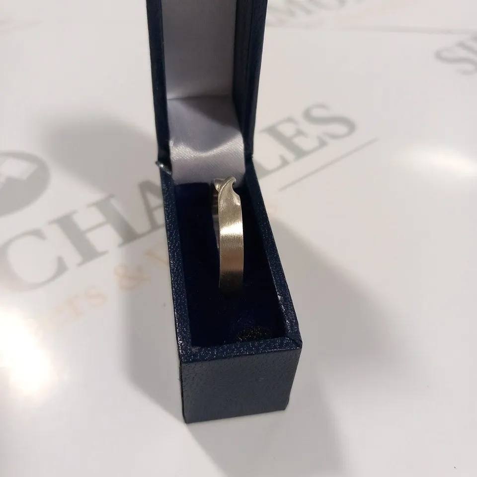 BOXED STERLING SILVER RING