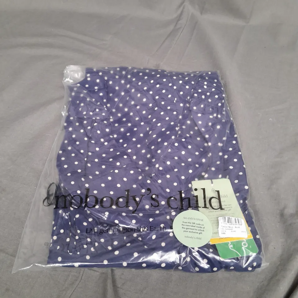 SEALED NOBODYS CHILD CLIO JUMPSUIT IN BLUE - UK 14