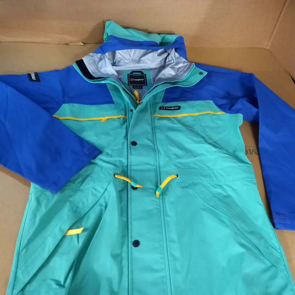 BERGHAUS COLOUR BLOCK COAT - UK S