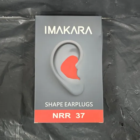 BOXED IMAKARA NRR 37 SHAPE EARPLUGS
