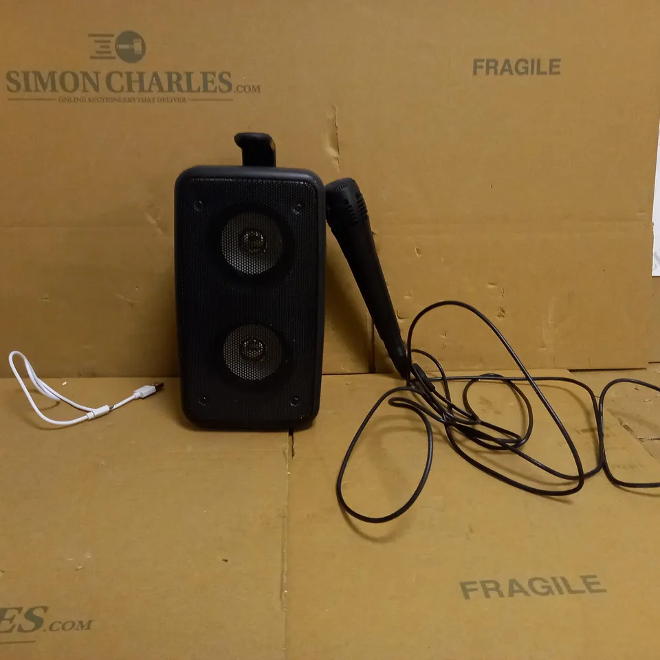 JUICE DISCO XL KARAOKE SET WITH MICROPHONE