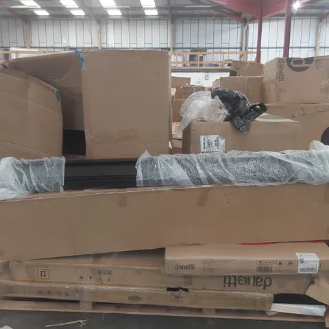 PALLET CONTAINING A LARGE QUANTITY OF ASSORTED DANETTI FURNITURE PARTS 