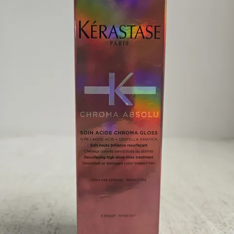 BOXED KΓRASTASE CHROMA ABSOLU SOIN ACIDE CHROMA GLOSS 210ML