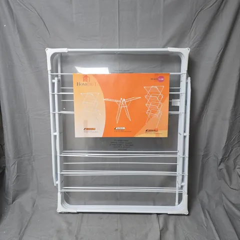 SEALED HOMEHUT FOLDABLE CLOTHES AIRER / DRYING RACK – WHITE