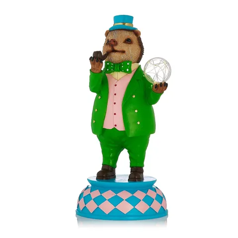 ENCHANTED GARDEN BY GARDEN REFLECTIONS LED HANDSOME HEDGEHOG - COLLECTION ONLY