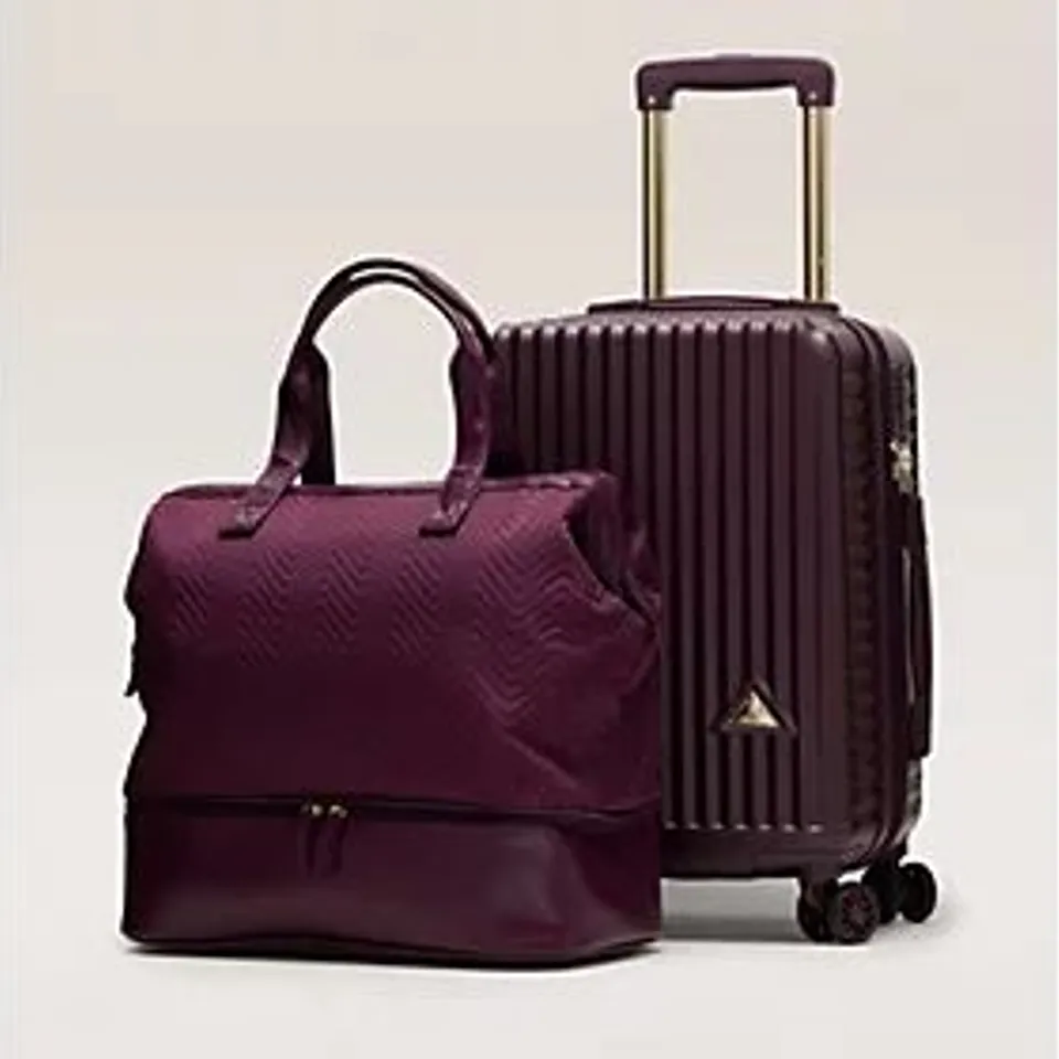 TRIFORCE CARRY ON LUGGAGE WITH WEEKENDER BAG