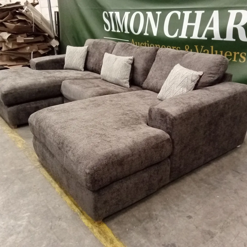 BROADGATE U-SHAPE MODULAR SOFA WITH FOOTSTOOL RRP £2529