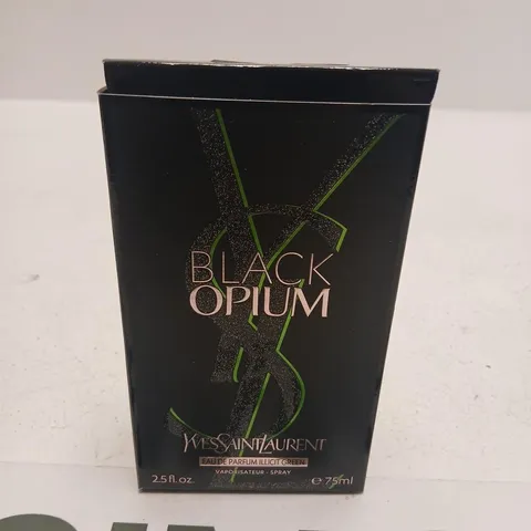 BOXED YVES SAINT LAURENT BLACK OPIUM EAU DE PARFUM 75ML