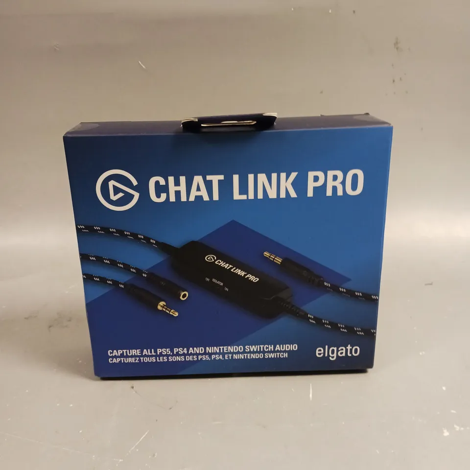 BOXED SEALED ELGATO CHAT LINK PRO 