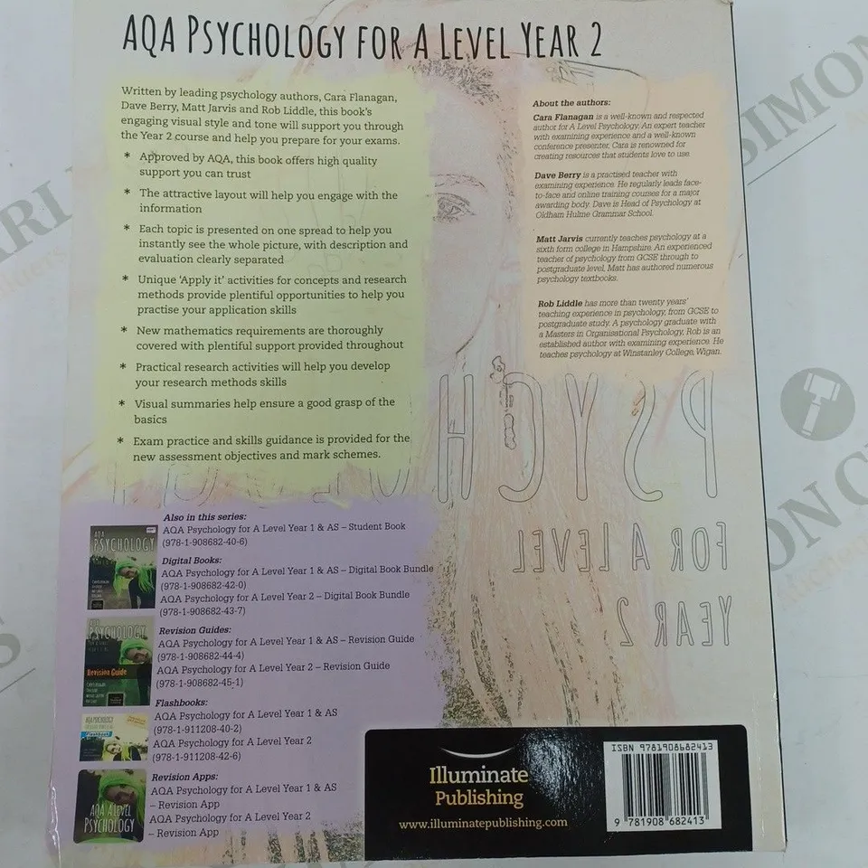 AQA PSYCHOLOGY FOR A LEVELS YEAR 2 