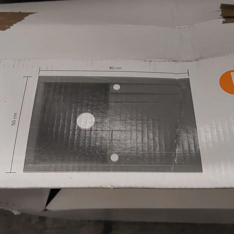 COOKE & LEWIS ISING 1-BOWL SINK AND DRAINER 