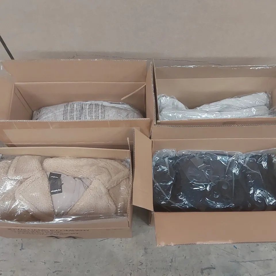PALLET CONTAINING APPROXIMATELY 95x BRAND NEW ASSORTED DESIGNER CLOTHING ITEMS INCLUDING: SIMPLY BE AND JD WILLIAMS JACKETS ECT