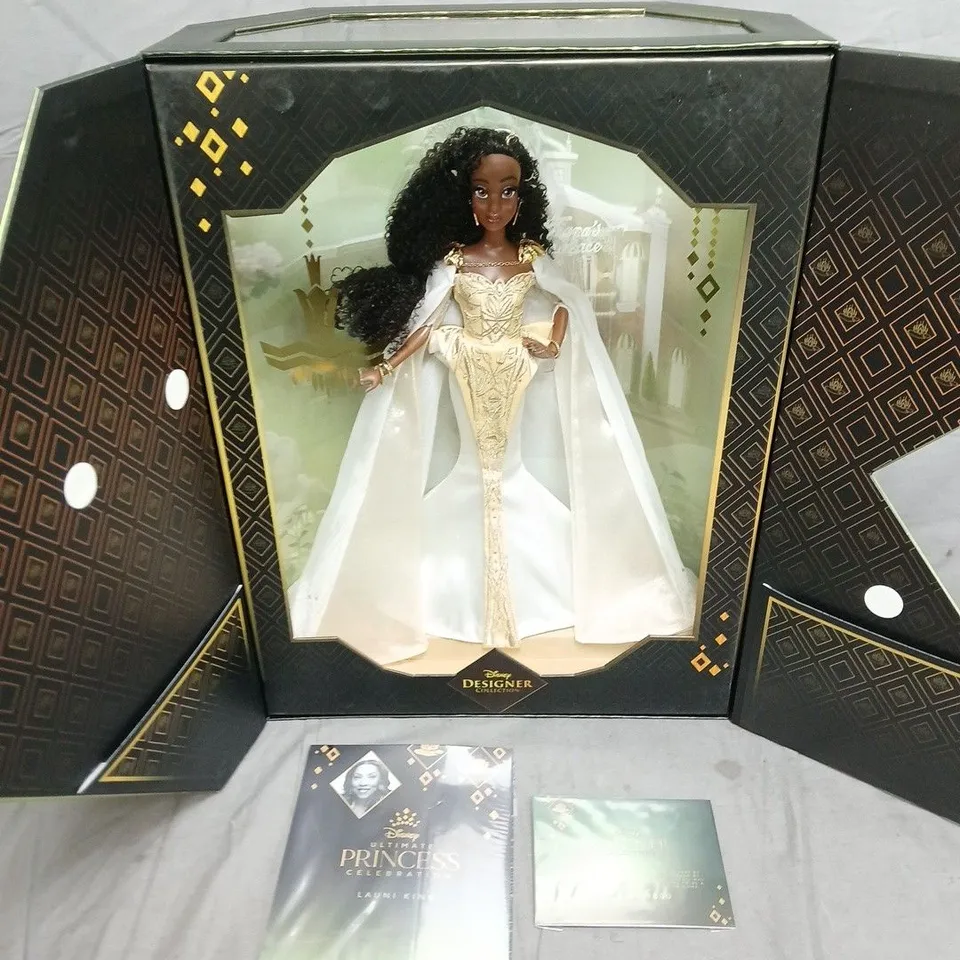 DISNEY ULTIMATE PRINCESS CELEBRATION LIMITED EDITION TIANA DOLL - 5374 OF 9800