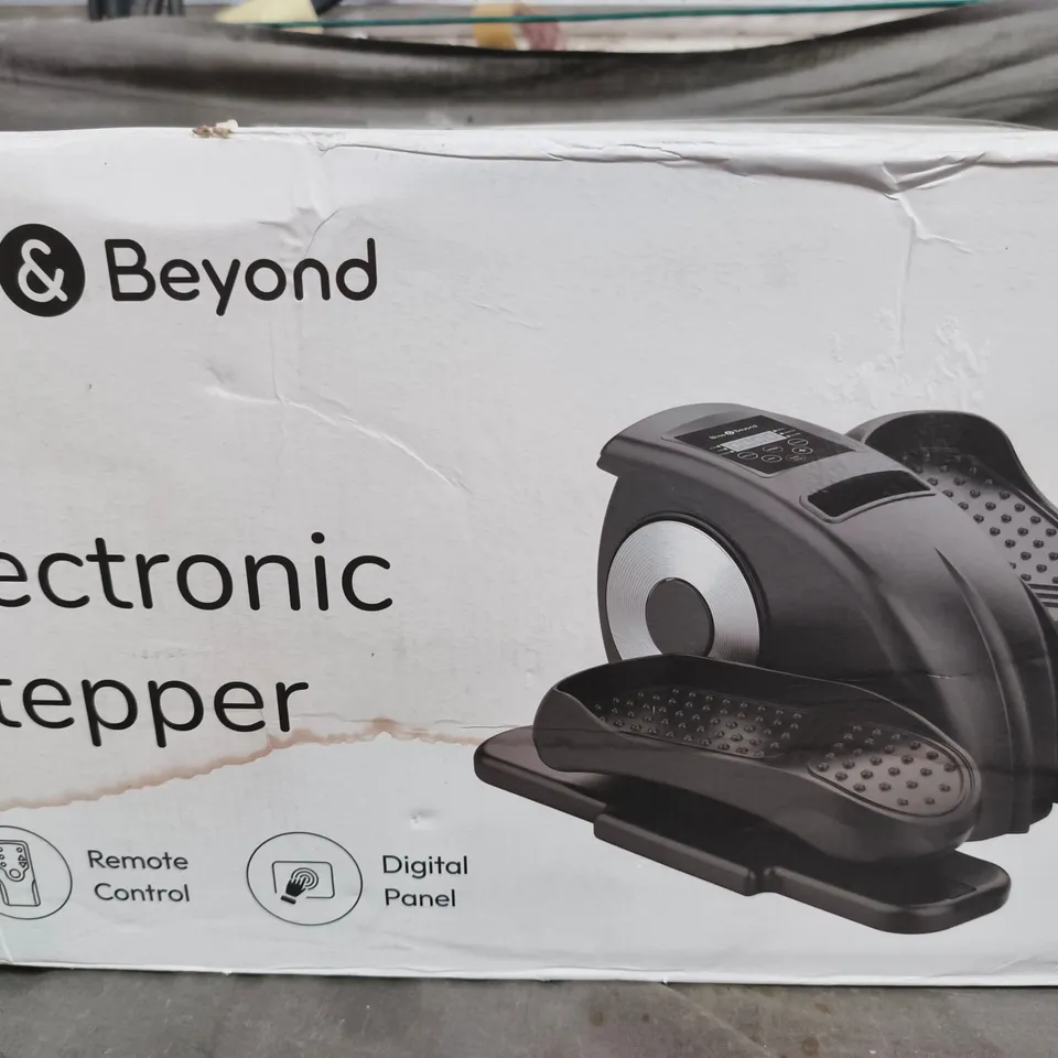 BLISS & BEYOND ELECTRONIC STEPPER – BOXED