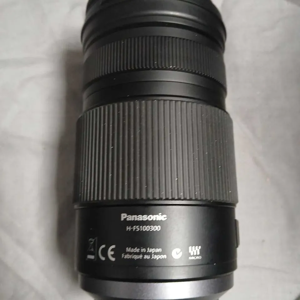 PANASONIC LUMIX 100-300MM TELEPHOTO ZOOM LENS