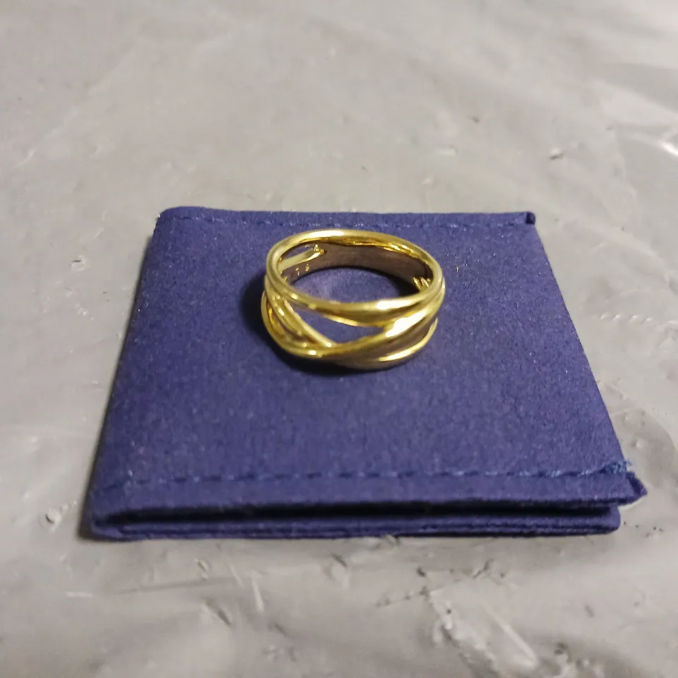 MONICA VINADER NURA CROSS OVER RING