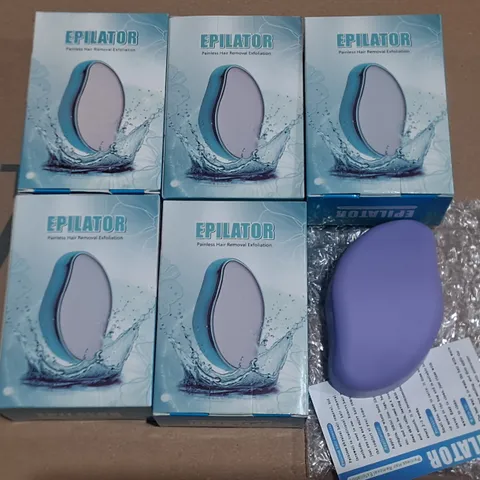 LOT OF APPROXIMATELY 40 BOXED AS NEW HAIR REMOVAL EPILATORS