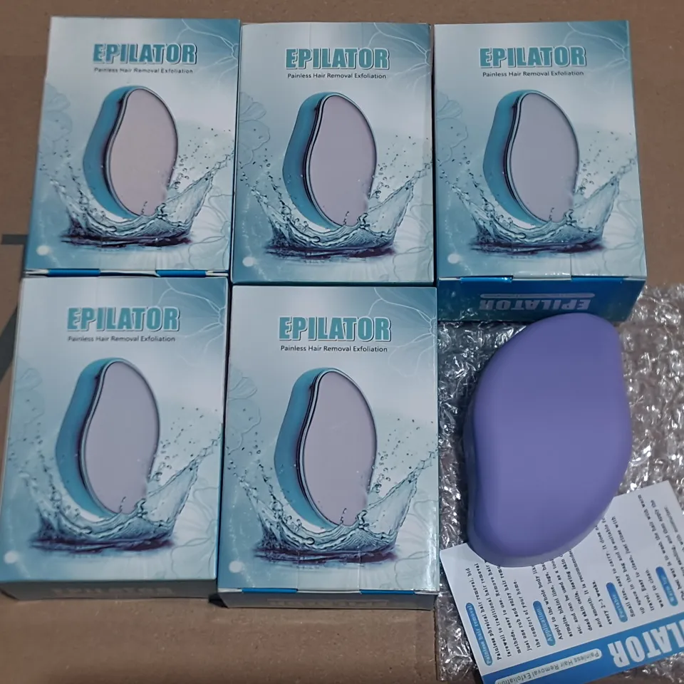 LOT OF APPROXIMATELY 40 BOXED AS NEW HAIR REMOVAL EPILATORS