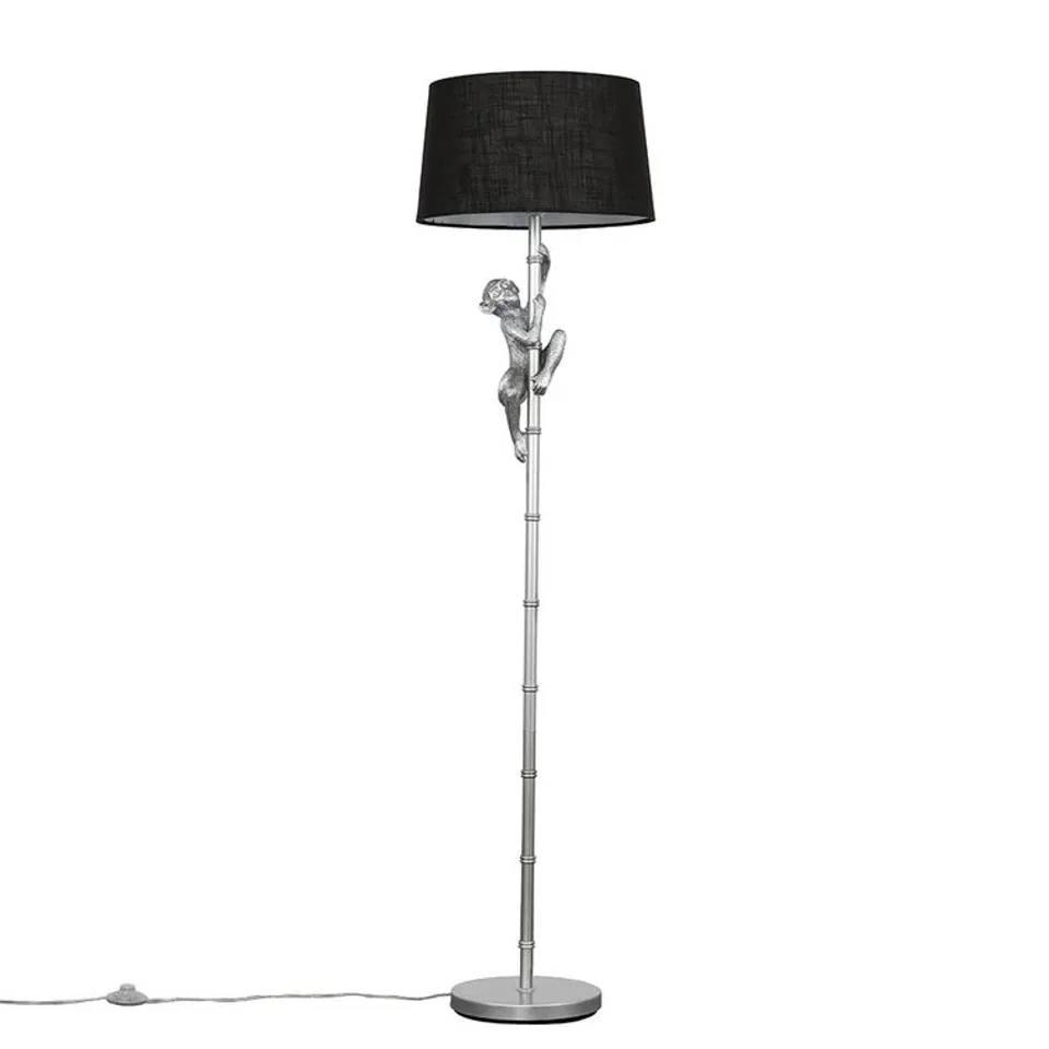BOXED MEGGAN 155cm TRADITIONAL FLOOR LAMP - GOLD // BASE ONLY (1 BOX)