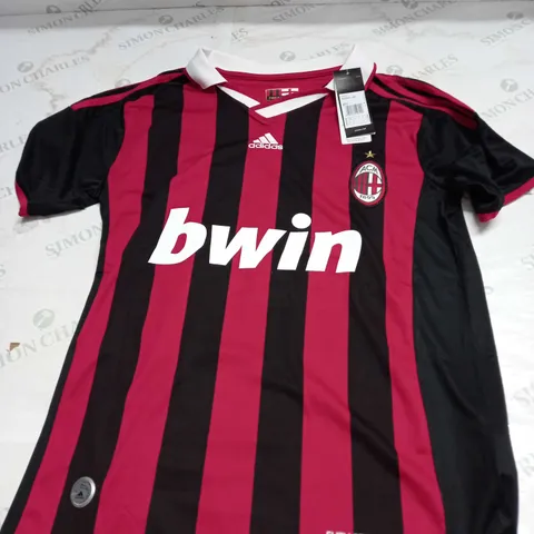 ADIDAS AC MILAN RONALDINOHO 80 FOOTBALL SHIRT