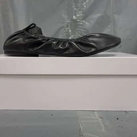BOXED PAIR OF & OTHER STORIES SLIP-ON SHOES IN BLACK SIZE EU 41