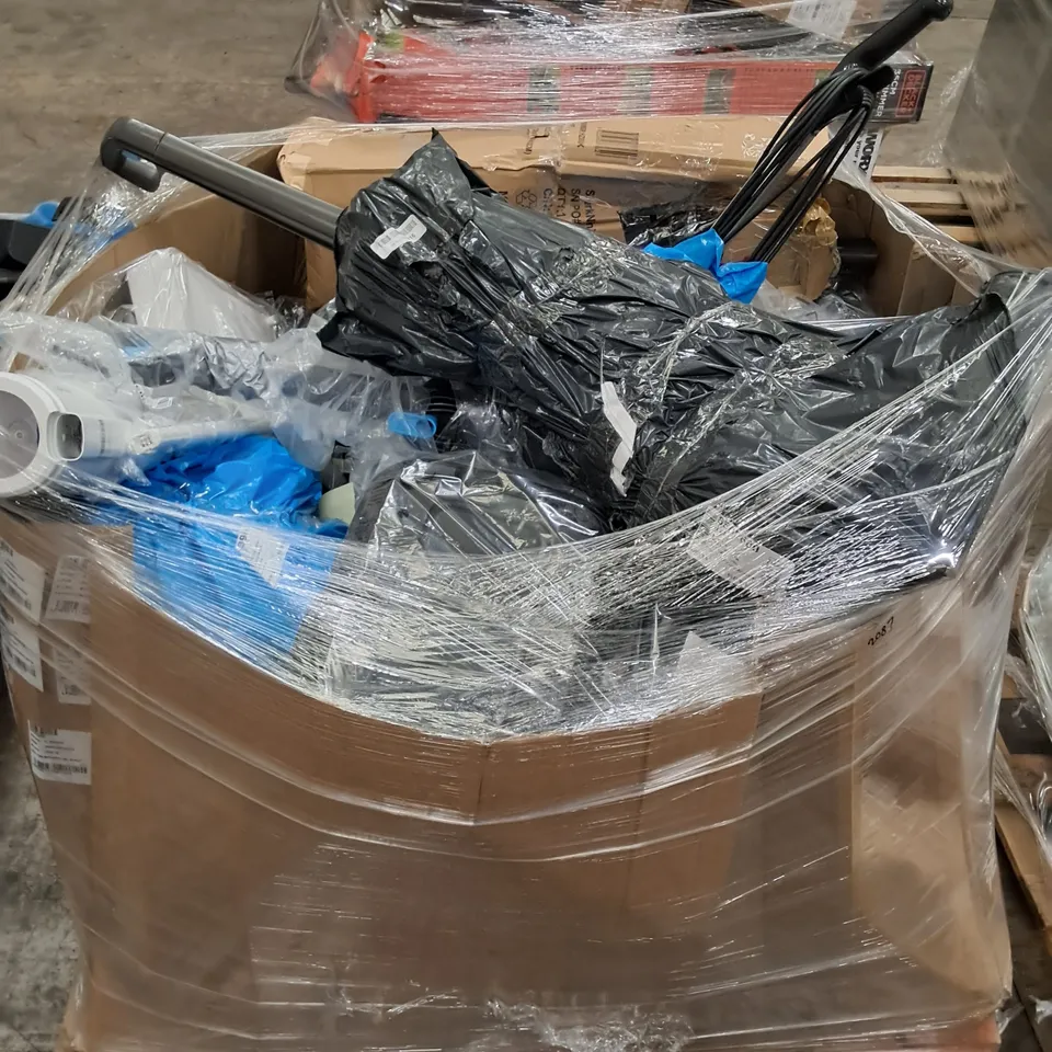 PALLET OF APPROXIMATELY 22 UNPROCESSED RAW RETURN HOUSEHOLD AND ELECTRICAL GOODS TO INCLUDE;