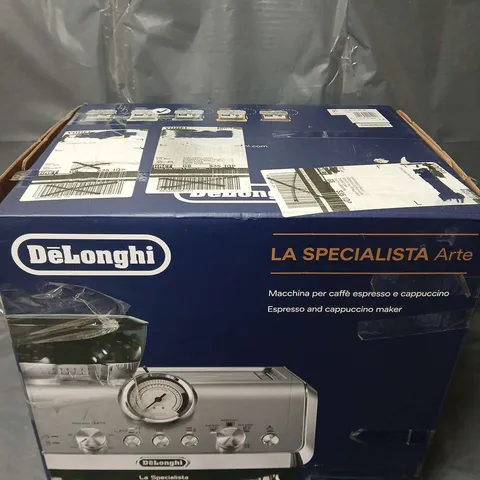 BOXED DELONGHI EC9155.W MANUAL PUMP COFFEE MACHINE