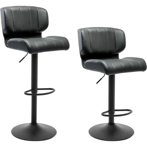BOXED BRIANCE SWIVEL ADJUSTABLE HEIGHT STOOL - GREY (1 BOX)
