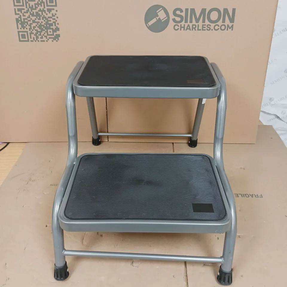 DOUBLE NON SLIP CARAVEN ACCESS STEP IN GREY - COLLECTION ONLY