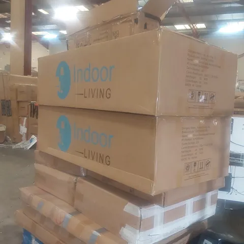 PALLET CONTAINING A LARGE QUANTITY OF ASSORTED GARDEN FURNITURE PARTS ECT