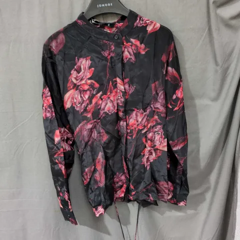 RELIGION LONDON FLORAL PRINT LIGHTWEIGHT SHIRT – WOMEN'S - SIZE UK 12