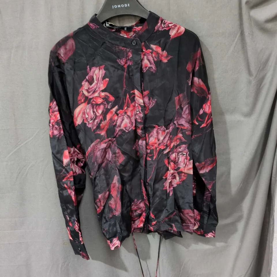 RELIGION LONDON FLORAL PRINT LIGHTWEIGHT SHIRT – WOMEN'S - SIZE UK 12