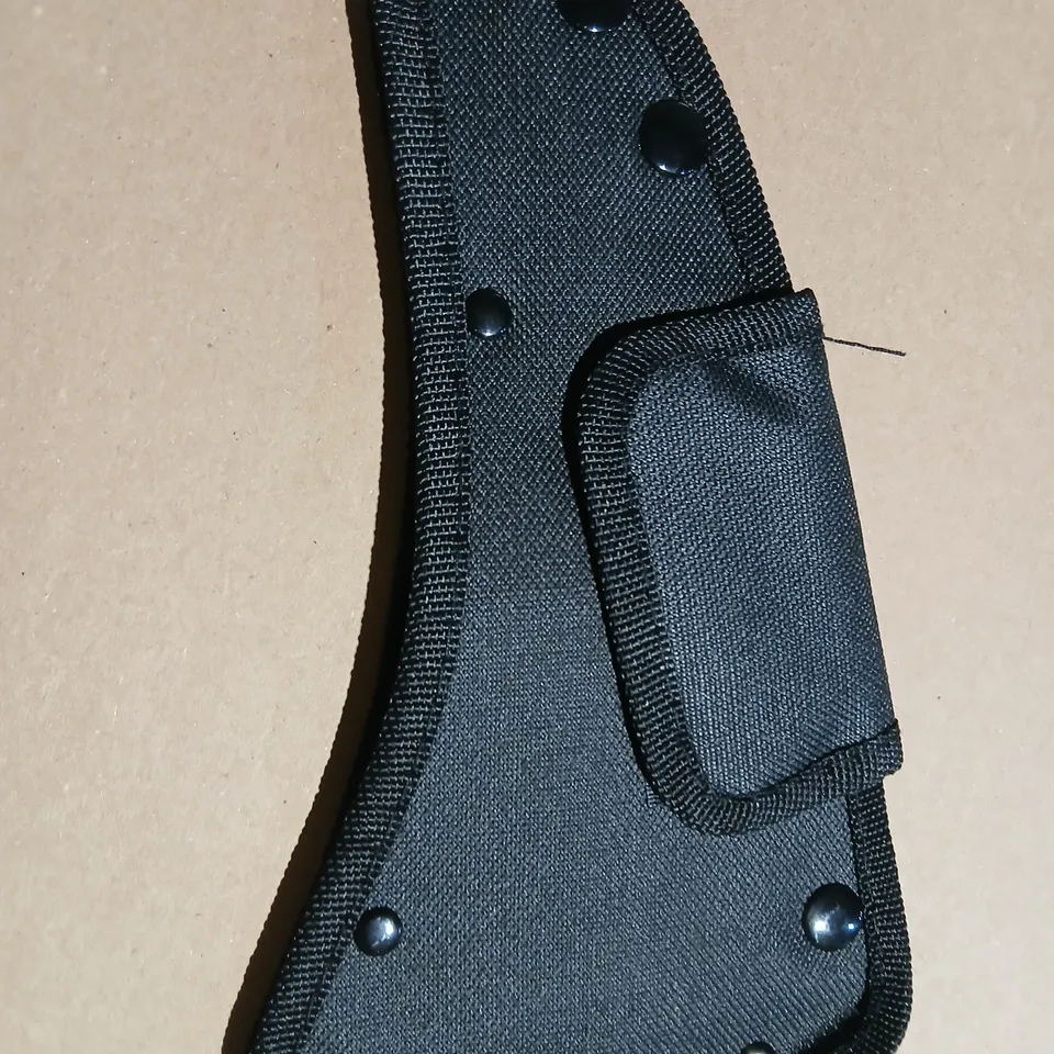 TWENTY DECORATIVE TACTICAL AXE WITH TEXTURED BLACK GRIP 