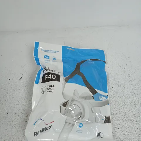 RESMED AIRFIT F40 FULL FACE MASK SYSTEM – SIZE M/STD EU1