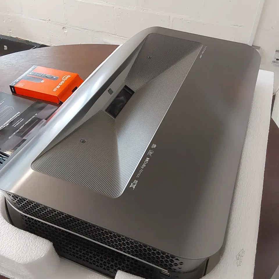 BOXED AWOL VISION LTV-2500 4K UHD ULTRA SHORT THROW TRIPLE LASER PROJECTOR WITH DOLBY VISION & ATMOS