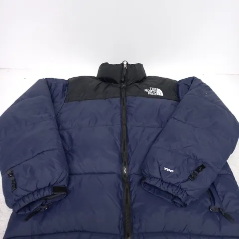 THE NORTH FACE MEN'S PUFFER JACKET – BLUE/BLACK, SIZE L (LP)