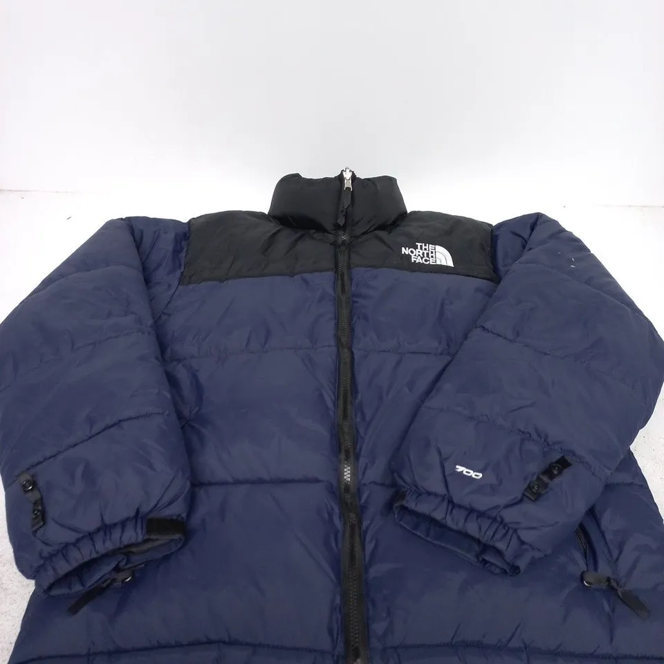 THE NORTH FACE MEN'S PUFFER JACKET – BLUE/BLACK, SIZE L (LP)