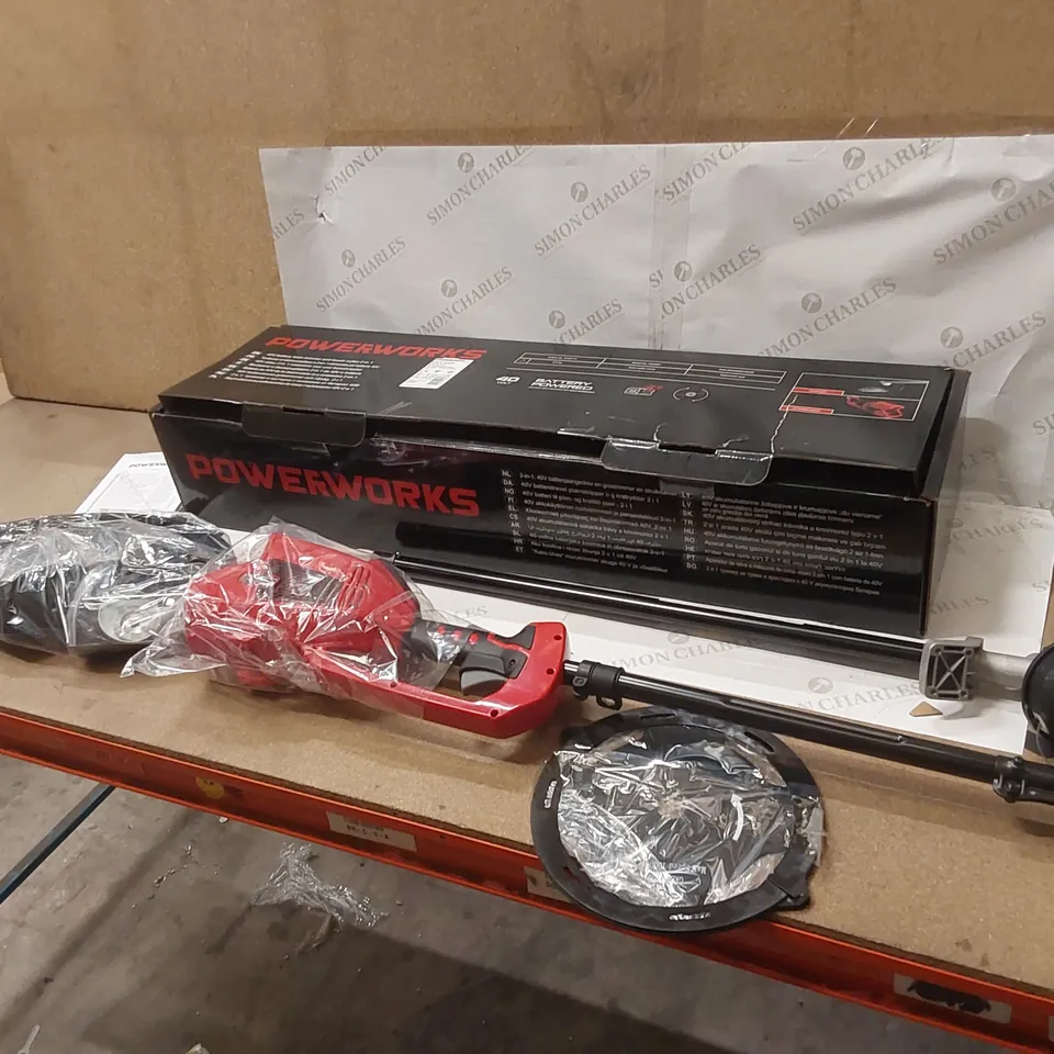 4X BOXED POWERWORKS 40V BRUSHLESS GRASS TRIMMER/BRUSH CUTTERS